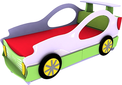 Кровать машина Лунная Сказка от фабрики Ренессанс
